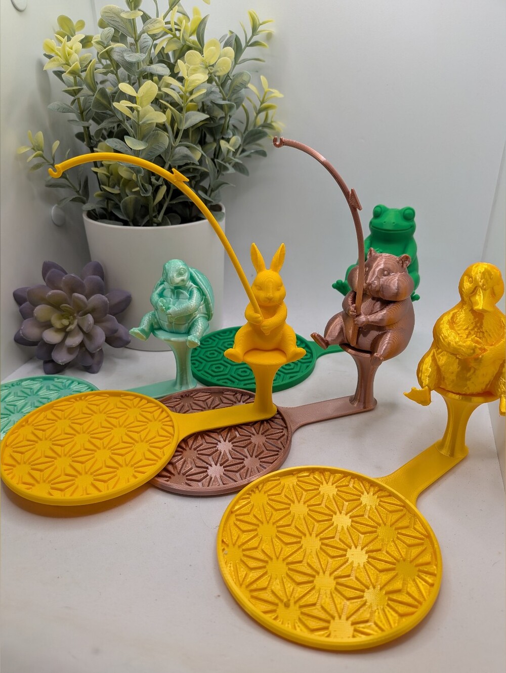 Tea Bag Holder Fishing Friends Pick One